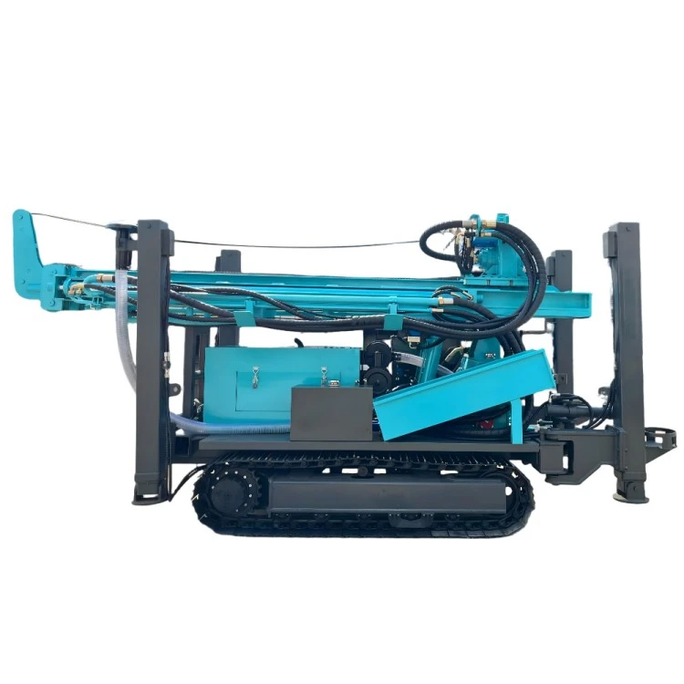 Impianto di perforazione per pozzi d'acqua cingolato idraulico SM280