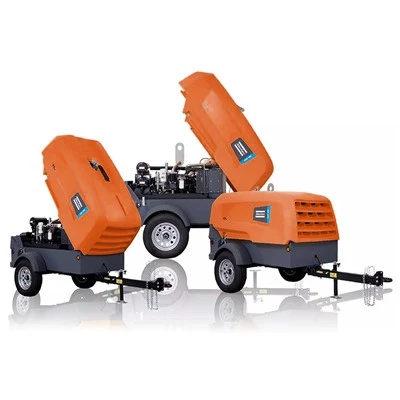 Atlas Copco Mobile Piccolo compressore di torable Compressore d'aria in vendita