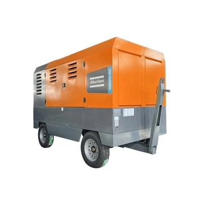 Compressore d'aria a vite portatile con motore diesel Atlas Copco