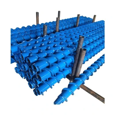 Asta di perforazione della coclea a spirale blu