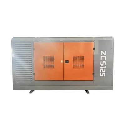 Compressore d'aria a vite fisso diesel minerario