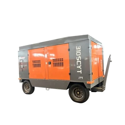 Compressore d'aria diesel portatile della vite per la piattaforma di produzione dell'acqua