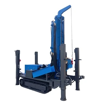 Impianto di perforazione per pozzi d'acqua cingolato idraulico SM300