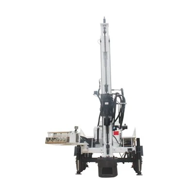 Tipo di rimorchio bianco impianto di perforazione per pozzi d'acqua SLY410